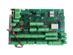Top view of Man B&W 1881610-7 Master Control Unit Rev 1.3 showing green PCB and terminal blocks