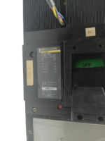 Merlin Gerin C1251 NDC 1250A circuit breaker nameplate showing ratings and OFF status