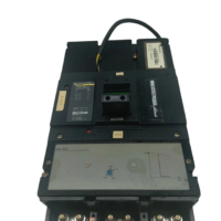 Merlin Gerin C1251 NDC molded case circuit breaker front view with trip unit