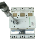 Front view of Moeller NZM10-630H 630A circuit breaker and ZM-630 trip unit