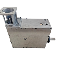 Inverted angle of Otsuka Hi-Tech ATC-50 showing cast motor mounting bracket and internal coupling shaft