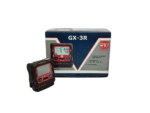 RKI Instruments GX-3R 4-gas monitor unit displayed next to original retail box