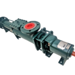 ROTO Pump RMEA-561B9 0D 1D progressive cavity single screw pump showing bare drive shaft and suction housing