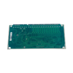 Rear PCB solder side of Rolls Royce RRDIO15 module showing barcode label V.NR 74239