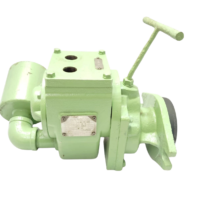 SAM BU Industrial SAM 4.5 VP 85 marine air motor with control lever and mounting flange