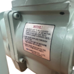 Samgong air motor maintenance and airline filtration notice label