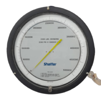 Shaffer DD567-32-CGV 500K hook load pressure gauge dial with tare adjust