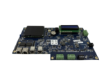 Software House iSTAR Ultra USTAR-GCM access controller board showing USB and terminal ports