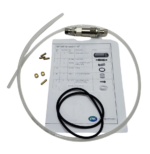 Genuine TMC 306100 parts list, non-return check valve, O-rings, brass bushings, and return line