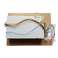 Tyco PS-136 power supply module 509.023.051 with wiring harness and accessories on packaging box