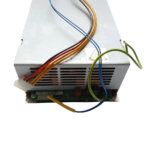 Tyco PS136-1-09 power supply module end profile displaying internal PCB and wiring connections