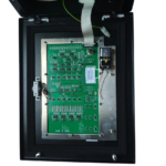 Tyco T1216-C Fire Alarm Panel internal display circuit board and backup battery