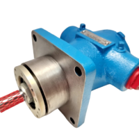 Viking HL495 rotary gear pump front drive shaft perspective