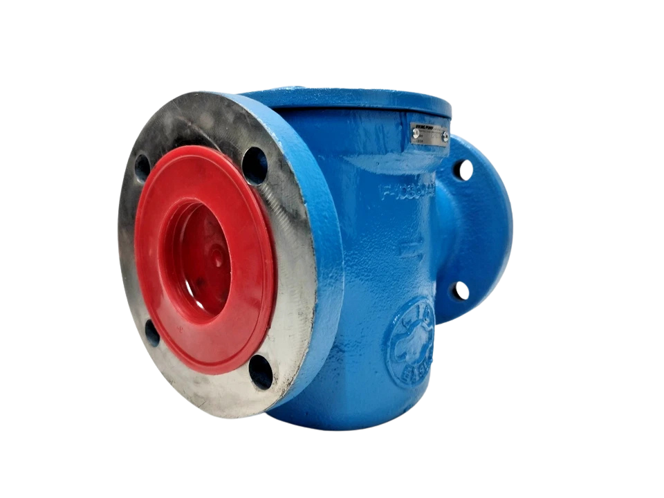 Viking Pump F-1030-FSST1 Viking Pump F-1030-FSST 3-inch flanged simplex basket strainer with red shipping cap