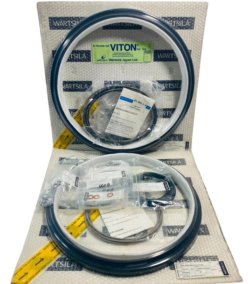 Wartsila MK2 OLS3-P 380 Seal Ring2 Genuine Wartsila MK2 OLS3-P stern tube seal ring kit with spring and hardware