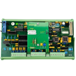 Wartsila SAM Electronics AEM 402 analog input module 271.153 847 PCB top view with screw terminals