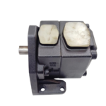 Yuken PV2R3-94-L-RAA-31 foot mounted hydraulic vane pump side view