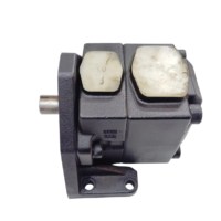 Yuken PV2R3-94-L-RAA-31 foot mounted hydraulic vane pump side view