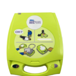 ZOLL AED Plus automated external defibrillator closed front lid