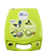 ZOLL AED Plus automated external defibrillator closed front lid