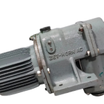Zollner Zet Horn 90AC complete crankcase assembly with electric motor side view