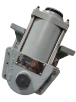 Close-up of Zollner Zet Horn 90AC model serial number and Kiel nameplate