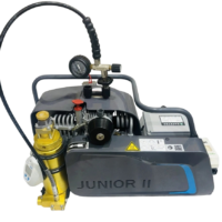 BAUER JUNIOR II-W 2.2kW portable breathing air compressor with P21 filter and B-TIMER