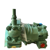 Bitzer OSK7441-K marine refrigeration screw compressor front profile and oil port