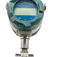 Changzhou Tianli TX-LWGY-10 liquid turbine flow meter with digital LCD display and threaded DN10 body