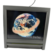 Eurotherm 6000 Series 6180A graphic recorder booted to active color start screen