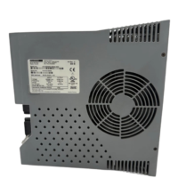 Kollmorgen AKD-B02406-NBSQ-0000 servo drive side panel cooling fan and technical specifications label
