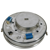 Kongsberg GLA-120/A marine tank level gauging sensor top housing with terminal blocks