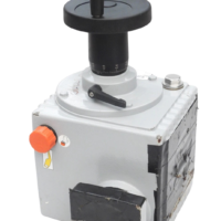 LEWA ecoflow INJ-LDD1 LA metering pump drive with stroke adjustment handwheel
