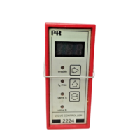 PR electronics 2224 proportional valve controller front display panel and programming keypad