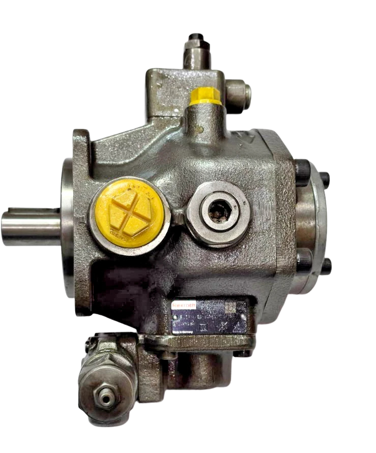 Rexroth PV7-1A-25-30RE01MC0-16 Rexroth PV7-1A/25-30RE01MC0-16 hydraulic vane pump side view R900580383
