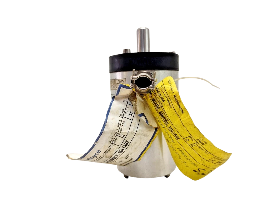 Rolls-Royce R984672B Voltage Transmitter Assembly Rolls-Royce R984672B marine voltage transmitter assembly with service tag