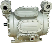 Sabroe CMO 28 industrial open-type refrigeration compressor bare-shaft unit with flanged ports