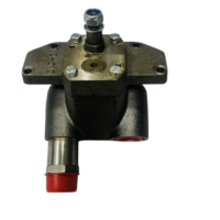 Sabroe SMC compressor oil pump assembly with mounting flange and shaft drive