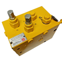 Servi Hydranor 50S173 hydraulic control block with OEM nameplate and top valve cartridges