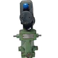 Woodward 8511-282 hydraulic speed governor with electric synchronizing motor front view