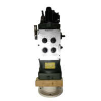 Front view of Woodward UG-8 governor R8521-367 with control dial plate and oil sight glass
